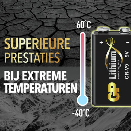 GP Lithium 9V | 6LR61 | E-Block image