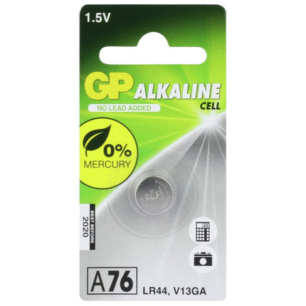 GP Alkaline LR44 | A76 - Button cell image