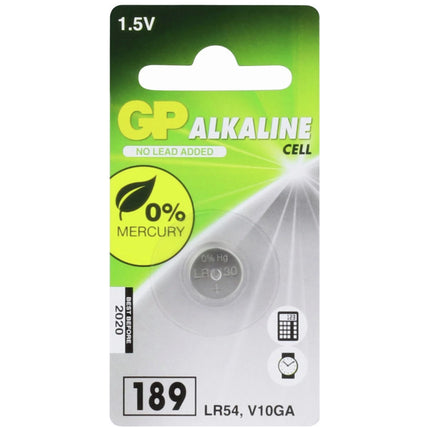 GP Alkaline LR54 | 189 - Button cell image