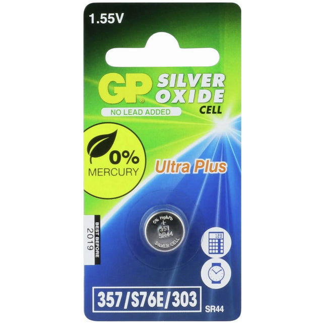 GP Silveroxide 357 | 303 | SR44 - Button cell image