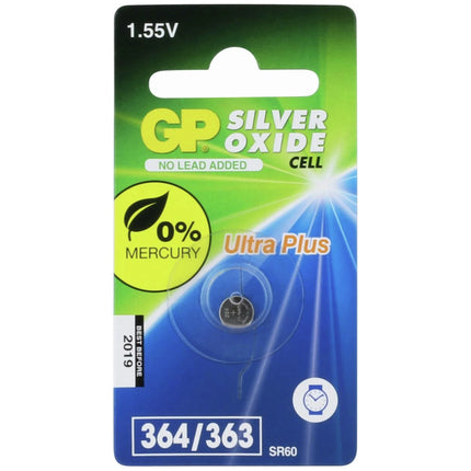 GP Silveroxide 364 | 363 | SR60  - Button cell image