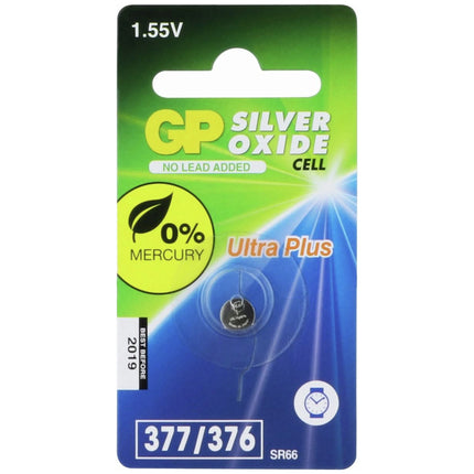 GP Silveroxide 376/377 | D376 | D377 | SR626 | SR66 - Button cell image