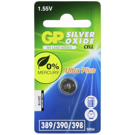 GP Silveroxide 389 | 390 | 398 | SR54 - Button cell image