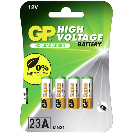 GP Alkaline MN21 | 23A - Multipack - 4 Pieces image