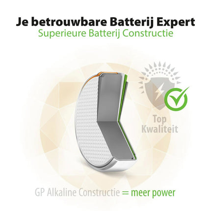 GP Alkaline LR44 | A76 - Multipack - 4 Pieces - Button cell image