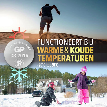 GP Lithium CR2016 | 2016 - Button cell image