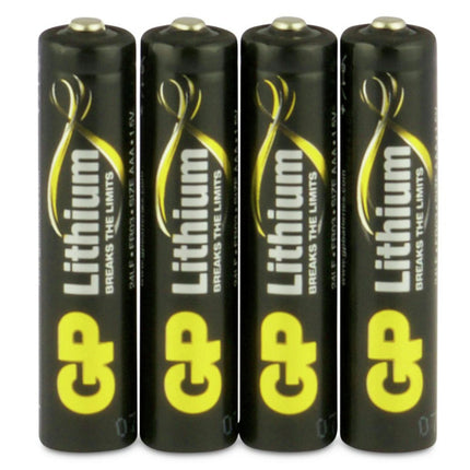 GP Lithium AAA | LR03 - Multipack - 4 Pieces image