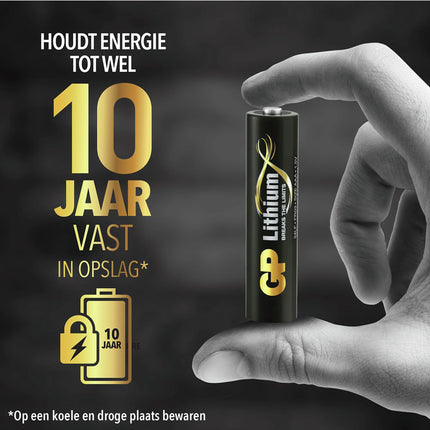 GP Lithium AAA | LR03 - Multipack - 4 Pieces image