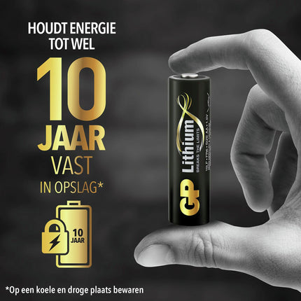 GP Lithium AA | FR6 | HR6 - Multipack - 4 Pieces image