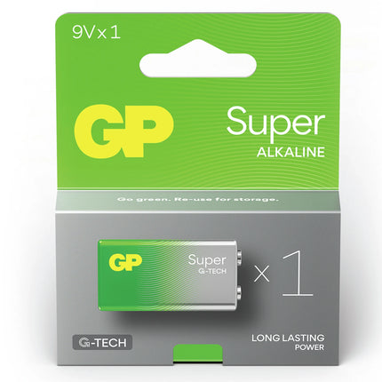 GP Super Alkaline 9V | 6LR61 | E-Block image