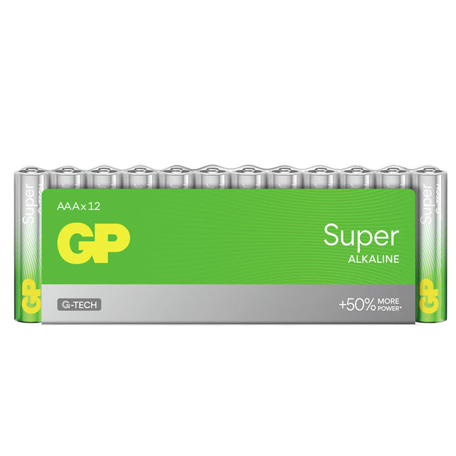 GP Super Alkaline AAA | LR03 - Multipack - 12 Pieces image