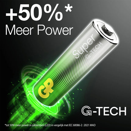 GP Super Alkaline AA | LR06 - Multipack - 10 Pieces image