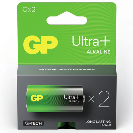 GP Ultra + Alkaline C | HR14  - Duo Pack image