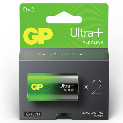 GP Ultra + Alkaline D | LR20 - Duo Pack image