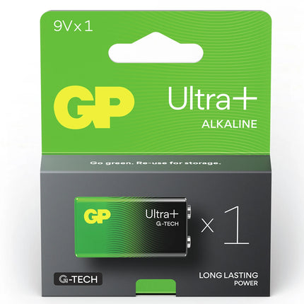 GP Ultra + Alkaline 9V | 6LR61 | E-Block image