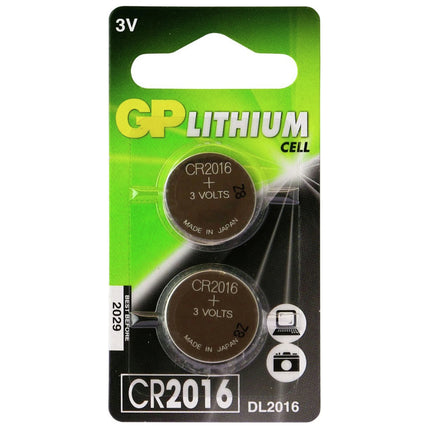 GP Lithium CR2016 - Duo Pack - Button cell image