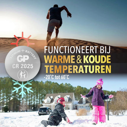 GP Lithium CR2025 - Duo Pack - Button cell image