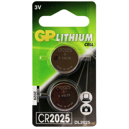 GP Lithium CR2025 - Duo Pack - Button cell image
