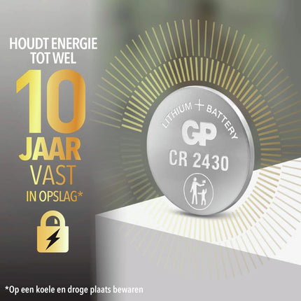 GP Lithium CR2430 | 2430  - Duo Pack - Button cell image