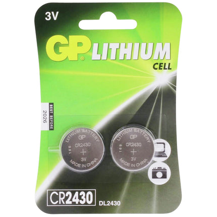GP Lithium CR2430 | 2430  - Duo Pack - Button cell image