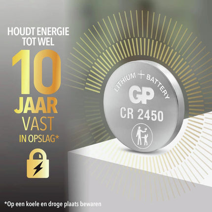 GP Lithium CR2450 | 2450 - Duo Pack - Button cell image