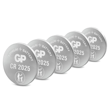 GP Lithium CR2025 - Multipack - 5 Pieces - Button cell image