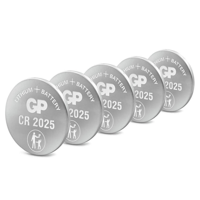 GP Lithium CR2025 - Multipack - 5 Pieces - Button cell image