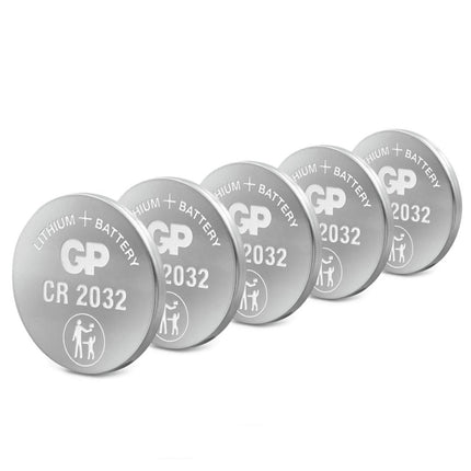 GP Lithium CR2032 - Multipack - 5 Pieces - Button cell image