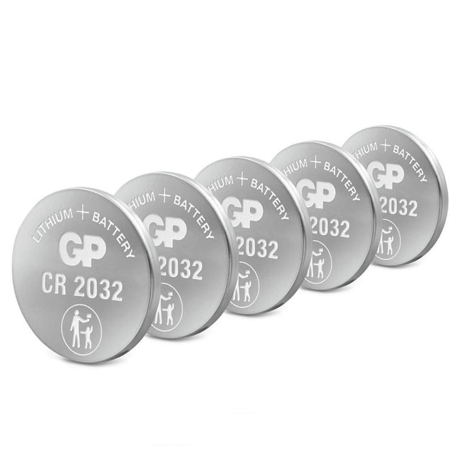 GP Lithium CR2032 - Multipack - 5 Pieces - Button cell image