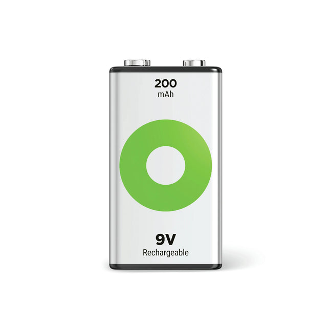 GP NiMH - Recyko 9V | 6LR61 | E-Block - Rechargeable image