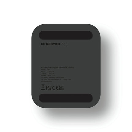 GP NiMH - Recyko - Fast Charger Dock USB AA | HR6 - Multipack - 4 Pieces + Charger + USB Cable - Rechargeable image