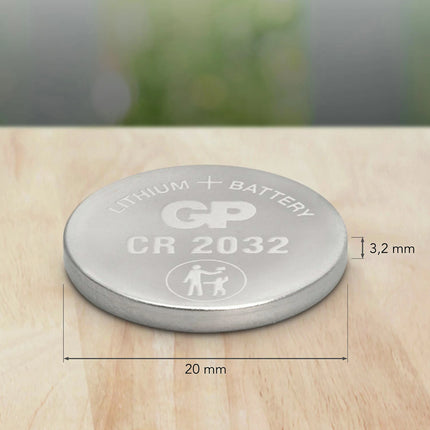 GP Lithium CR2032 - Multipack - 8 Pieces - Button cell image