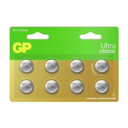 GP Lithium CR2032 - Multipack - 8 Pieces - Button cell image