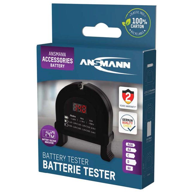 ANSMANN - universal digital battery tester - AN20602 image