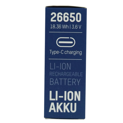 ANSMANN Li-Ion - USB-C 26650 - Rechargeable image