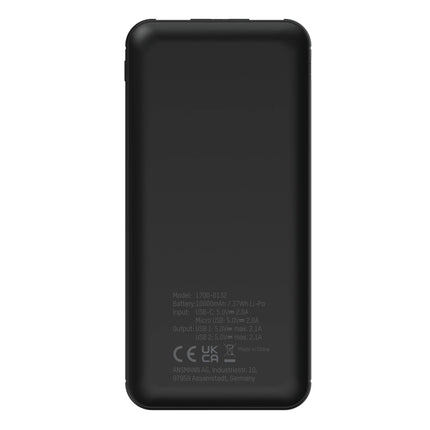 ANSMANN - Powerbank - PB212 - Black - 10000mAh - 1x USB-A (F) image