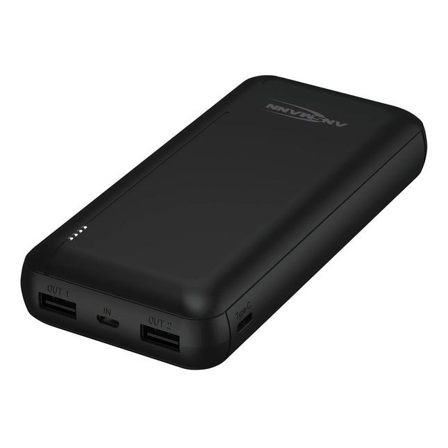 ANSMANN - Powerbank - PB212 - Black - 20000mAh - 1x USB-A (F) image
