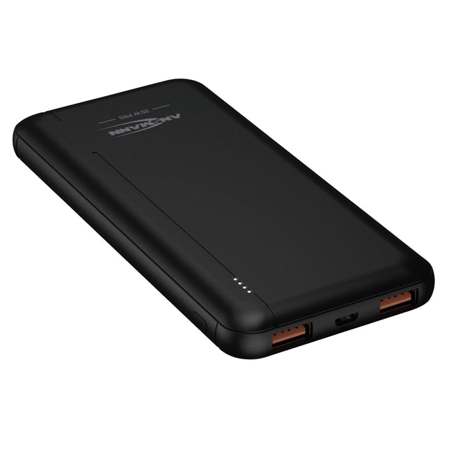 ANSMANN - Powerbank - PB320PD - Black - 10000mAh - 1x USB-C|2x USB-A (F) image