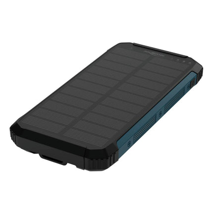 ANSMANN  Powerbank - PB212W - Black - 10000mAh - 1x USB-A (F)|Wireless - Solar energy image