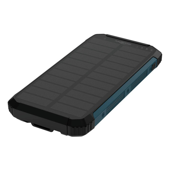 ANSMANN  Powerbank - PB212W - Black - 10000mAh - 1x USB-A (F)|Wireless - Solar energy image
