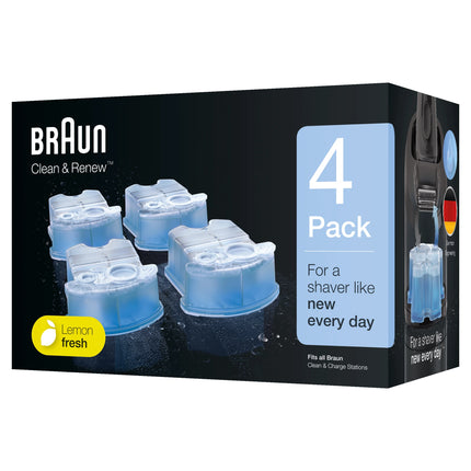 BRAUN - CCR4 - Clean & Renew cartridge - 4 Pieces image