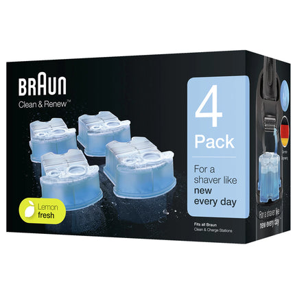 BRAUN - CCR4 - Clean & Renew cartridge - 4 Pieces image