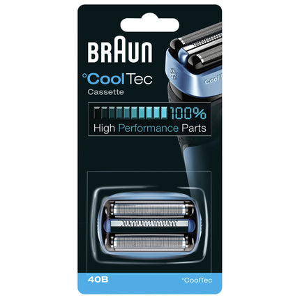 BRAUN - 40B - Shaver attachment - CoolTec - Cassette - Black - 1 Piece image