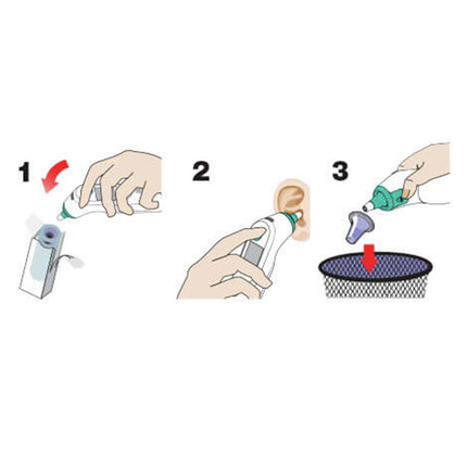 BRAUN - lens filters ear thermometer - LF40 image
