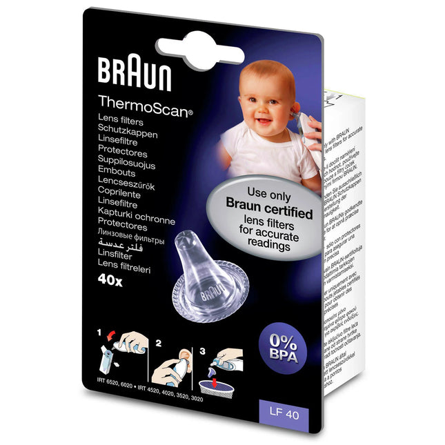 BRAUN - lens filters ear thermometer - LF40 image