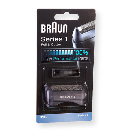 BRAUN - 11B - Shaver attachment - Series 1 - Shaving blade + razor block - Black image