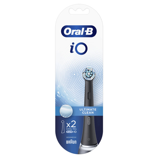 ORAL-B - Attachment brushes - Ultimate Clean - 2 Pieces - Black image