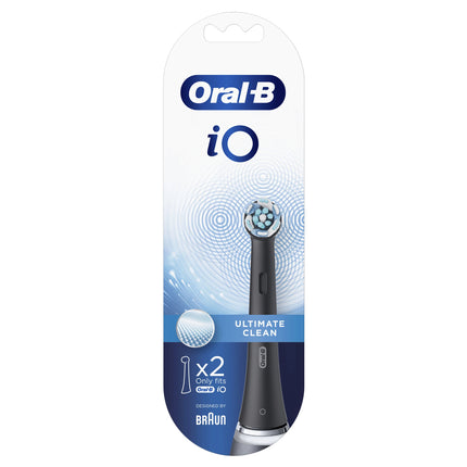 ORAL-B - Attachment brushes - Ultimate Clean - 2 Pieces - Black image