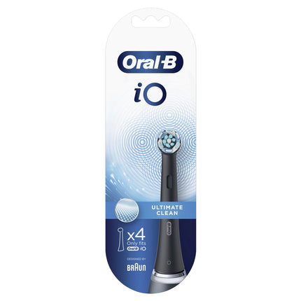 ORAL-B - Attachment brushes - Ultimate Clean - 4 Pieces - Black image
