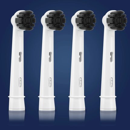 ORAL-B - Attachment brushes - Pure Clean Charcoal - 4 Pieces - White - EB20CH-4 image
